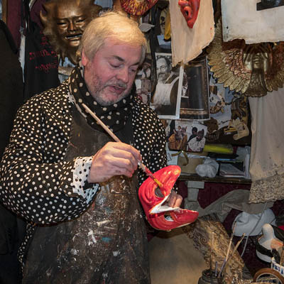 Sergio Boldrin, Artist Mask Maker - Venezia Autentica | Discover and Support the Authentic Venice -