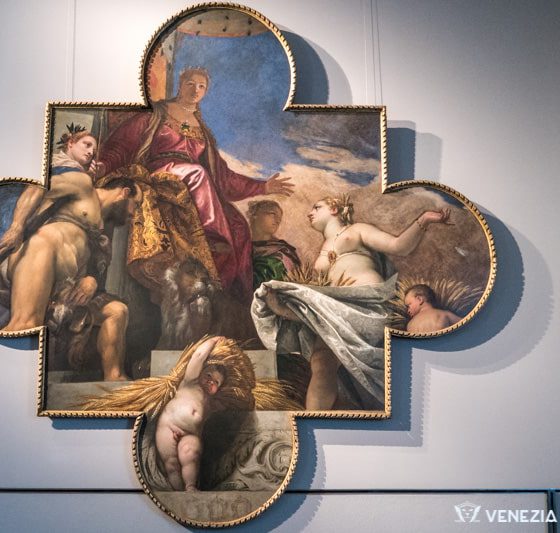 "Scoperta della Vera Croce e Sant'Elena" by Giambattista Tiepolo at the Accademia Galleries in Venice, Italy