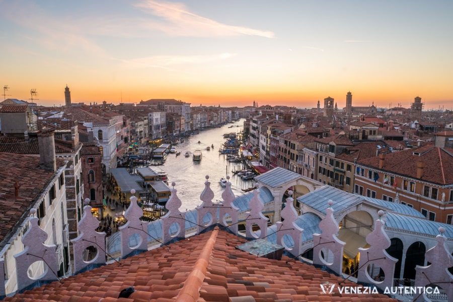 View of the Grand Canal in Venice from the Fontego dei Tedeschi