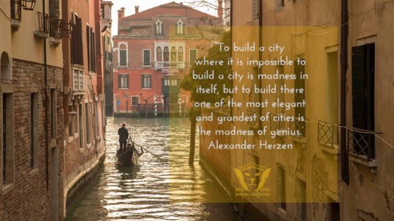 Quote About Venice by Herzen